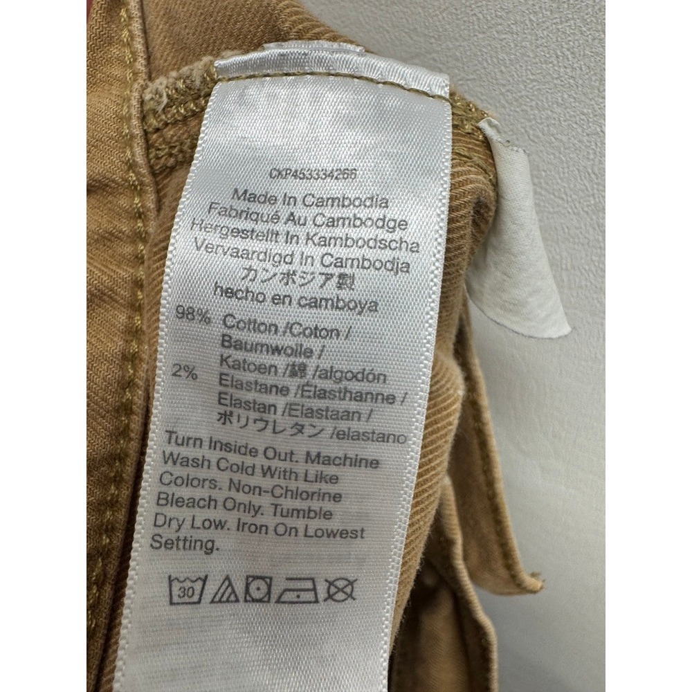 Madewell Camp‎ Shorts Women 28 Brown High Rise Patch Pocket Stretch - Picture 8 of 8